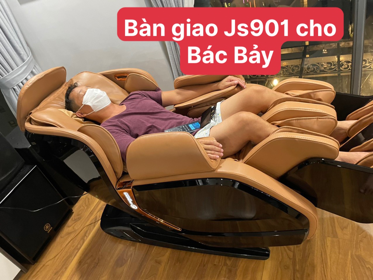 Phân Phối Đổ Buôn Ghế Massage của Nhật JS 901pro Uy Tín tại Hạ Long