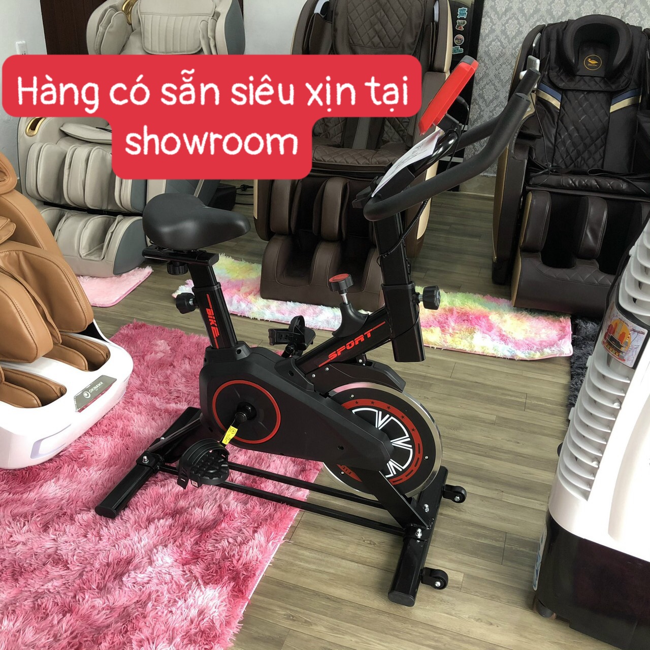 BÀN GIAO xe đạp thể dục x-bike giá rẻ tại Tây Hồ Hà Nội