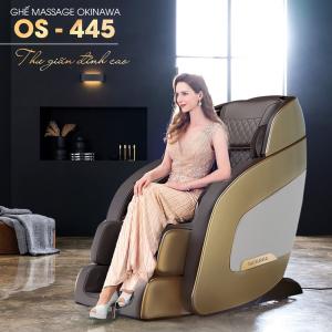 OS445 OKINAWA Ghế massage giá rẻ bi lăn di chuyển