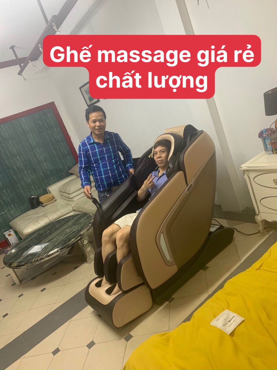 Người già, người cao tuổi có nên dùng ghế massage không?