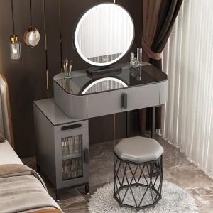 Bàn Trang Điểm Nhập Khẩu Cao Cấp BTD116 (bao gồm Bàn + Ghế + Gương)