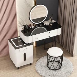 Bàn Trang Điểm Nhập Khẩu Cao Cấp Tích hợp Sạc Đa Năng BTD119 (bao gồm Bàn + Ghế + Gương)