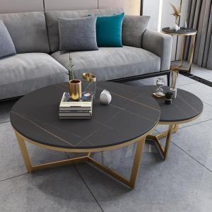 Cặp Bàn Trà Đôi Mặt Đá Ceramic Cao Cấp BT25
