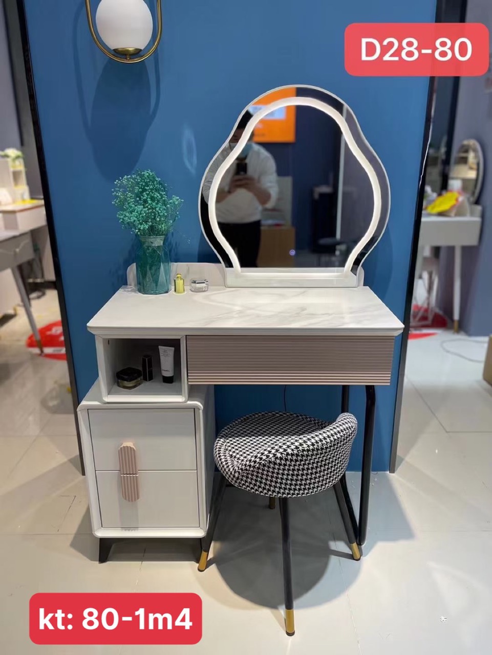 Bộ Bàn Phấn + Táp Nhập Khẩu Cao Cấp Đẹp Giá Rẻ BT36