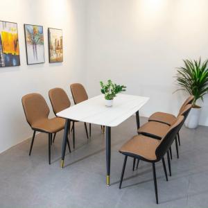 Bàn Ghế Ăn Nhập Khẩu 6 Ghế BA07