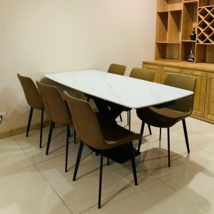 Bàn Ghế Ăn Nhập Khẩu 6 Ghế BA30