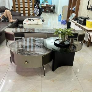 Bàn Trà Mặt Đá Nhập Khẩu BTQ72