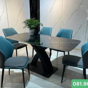 Bàn Ăn Mặt Đá Chân Đao CEN-B135