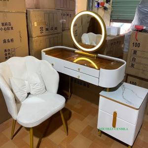 Bộ Bàn Trang Điểm Nhập Khẩu Cao Cấp CEN-BT56 (bao gồm: Bàn, Ghế và Gương)- Miễn Phí Vận Chuyển