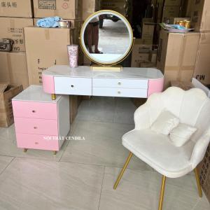 Bộ Bàn Trang Điểm Nhập Khẩu Cao Cấp CEN-BT57 (bao gồm: Bàn, Ghế và Gương)- Miễn Phí Vận Chuyển