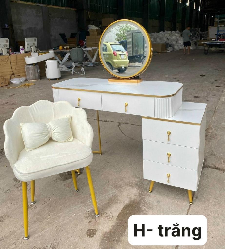 Bộ Bàn Trang Điểm Nhập Khẩu Cao Cấp CEN-BT67 (bao gồm: Bàn, Ghế và Gương)- Miễn Phí Vận Chuyển