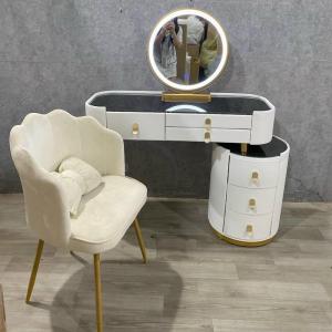 Bộ Bàn Trang Điểm Nhập Khẩu Cao Cấp CEN-BT60 (bao gồm: Bàn, Ghế và Gương)