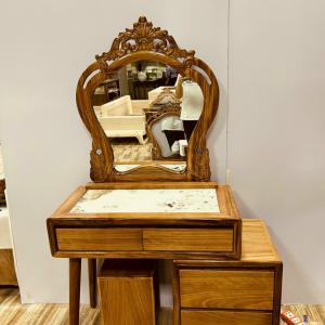 Bàn Trang Điểm Gỗ Hương Xám BTD-G21