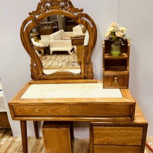 Bàn Trang Điểm Gỗ Hương Xám BTD-G28