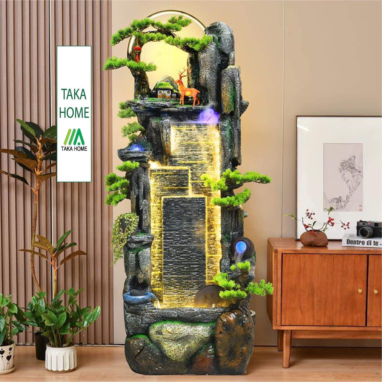 các mẫu tiểu cảnh thác nước