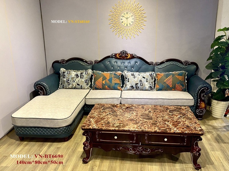 Sofa Tân Cổ Điển Nhập Khẩu SFT02