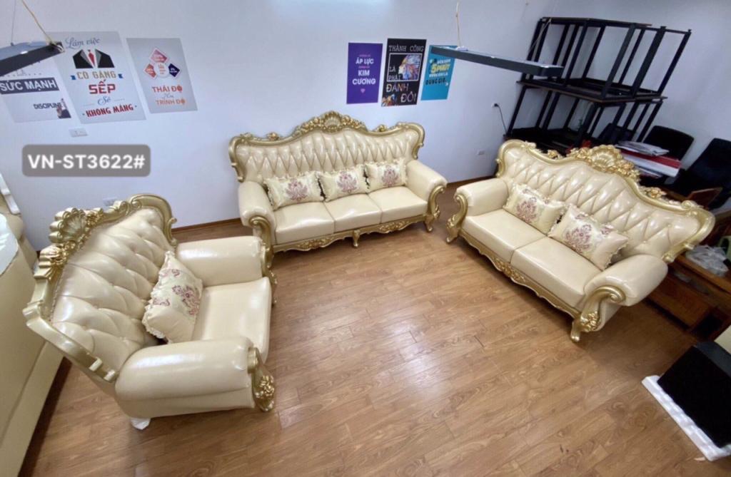 Sofa Tân Cổ Điển Nhập Khẩu SFT15 (Có sẵn – XẢ KHO)