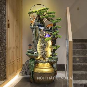 Tiểu Cảnh Thác Nước Phong Thủy TC36