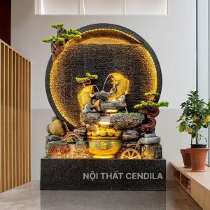 Tiểu Cảnh Thác Nước Phong Thủy TC67