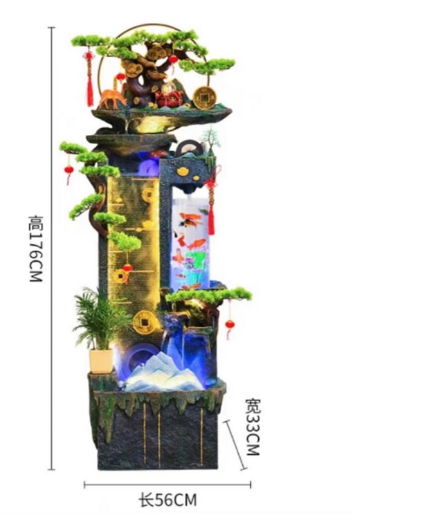 Thác Nước Tiểu Cảnh, Hòn Non Bộ CEN-TC176