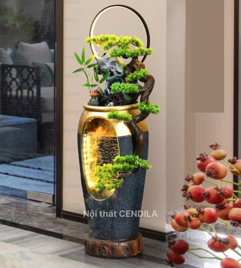 [XẢ KHO] Thác Nước Tiểu Cảnh, Hòn Non Bộ CEN-TC181-11