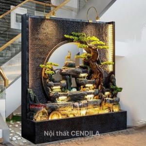 Tiểu cảnh thác nước trong nhà