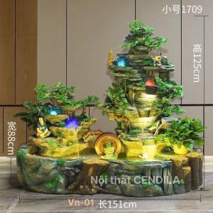 Thác Nước Tiểu Cảnh, Hòn Non Bộ CEN-TC211
