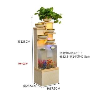 Thác Nước Tiểu Cảnh, Hòn Non Bộ Nuôi Cá CEN-TC229