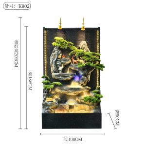Thác nước Tiểu Cảnh, Tranh Nước, Tường nước, hòn non bộ, nước chảy, sân, ao cá, Đài phun nước, Trang trí cảnh quan sân vườn, trong nhà CEN-TC257