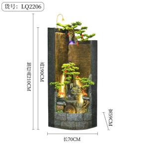 Thác nước Tiểu Cảnh, Tranh Nước, Tường nước, hòn non bộ, nước chảy, sân, ao cá, Đài phun nước, Trang trí cảnh quan sân vườn, trong nhà CEN-TC246