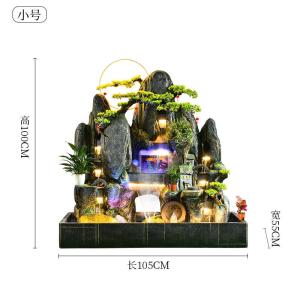 Thác nước Tiểu Cảnh, Tranh Nước, Tường nước, hòn non bộ, nước chảy, sân, ao cá, Đài phun nước, Trang trí cảnh quan CEN-TC248