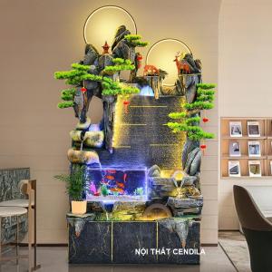 Thác nước Tiểu Cảnh, Tranh Nước, Tường nước, hòn non bộ CEN-TC268