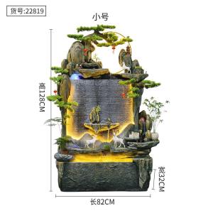 Thác nước Tiểu Cảnh, Tranh Nước, Tường nước, hòn non bộ CEN-TC269