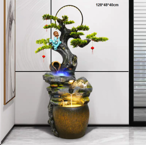 Thác nước Tiểu Cảnh, Tranh Nước, Tường nước, hòn non bộ CEN-TC273