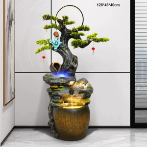 Thác nước Tiểu Cảnh, Tranh Nước, Tường nước, hòn non bộ CEN-TC273
