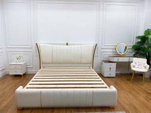 Giường Ngủ Nhập Khẩu Giá Rẻ CEN-GN22 (tặng kèm 2 tap)