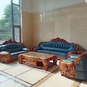 Sofa Gỗ Mun Đẹp Nhập Khẩu Cao Cấp CEN – SM10