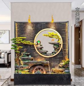 Thác nước Tiểu Cảnh, Tranh Nước, Tường nước, hòn non bộ CEN-TC281