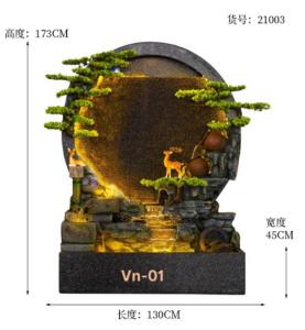 Thác nước Tiểu Cảnh, Tranh Nước, Tường nước, hòn non bộ CEN-TC282