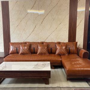 Sofa gỗ phòng khách hiện đại SFG02