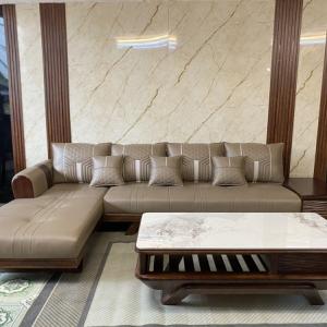 Sofa gỗ phòng khách hiện đại SFG03