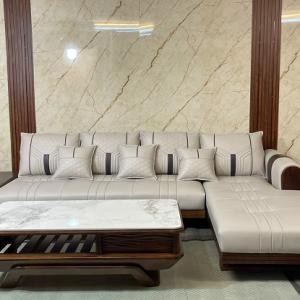 Sofa gỗ phòng khách hiện đại SFG05