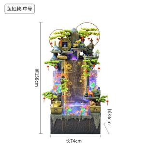 Thác nước Tiểu Cảnh, Tranh Nước, Tường nước, hòn non bộ CEN-TC286