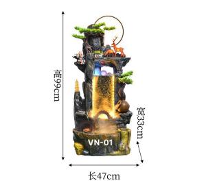 Thác nước Tiểu Cảnh, Tranh Nước, Tường nước, hòn non bộ CEN-TC289