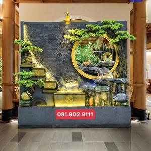 Thác nước Tiểu Cảnh, Tranh Nước, Tường nước, hòn non bộ CEN-TC293