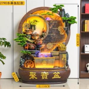 Tiểu cảnh thác nước phong thủy, hòn non bộ mini CEN-TC312