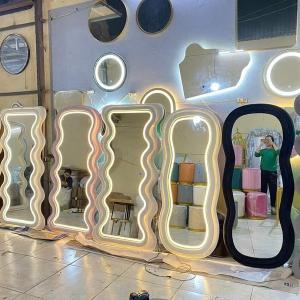 Gương Soi Toàn Thân Bọc Nỉ Nhiều Màu Đẹp Giá Rẻ GU02