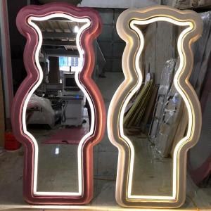 Gương Soi Toàn Thân Gấu Bọc Nỉ Nhiều Màu Đẹp Giá Rẻ GU10 có led