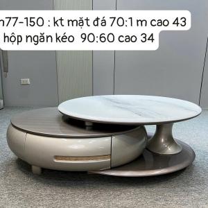 Bàn Trà Nhập Khẩu Gỗ đá thạch anh mẫu mới CEN-BS748