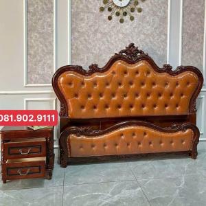 Giường Ngủ Bọc Da Nhập Khẩu Cao Cấp Giá Tốt CEN-GN173